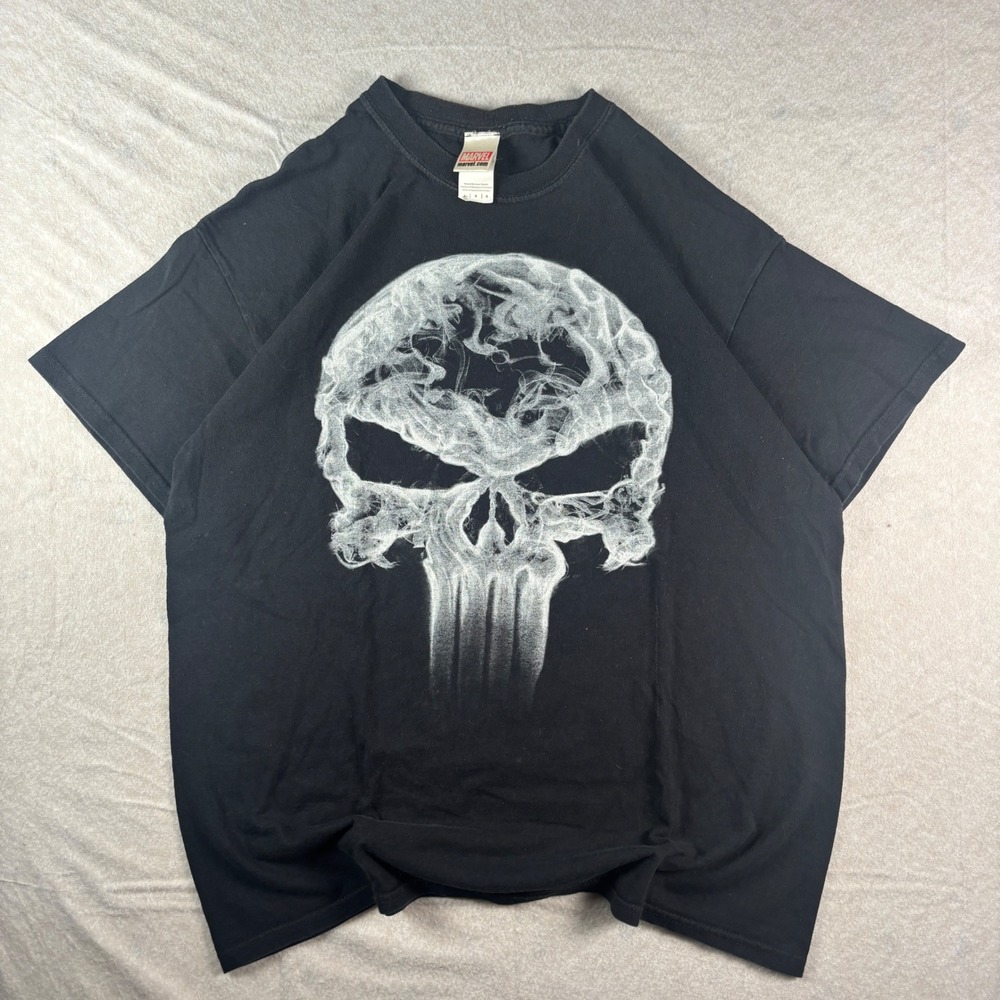 Vintage Marvel Punisher Skull T-Shirt – Size L